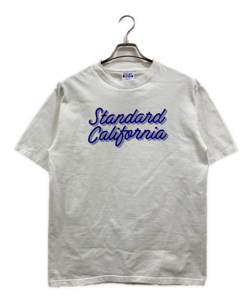 STANDARD CALIFORNIA（スタンダードカリフォルニア）STANDARD CALIFORNIA (スタンダードカリフォルニア) SD HEAVYWEIGHT MODERN TWIST SIGNS ホワイト サイズ:Mの古着・服飾アイテム
