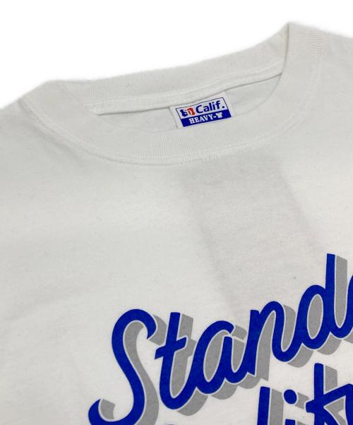 STANDARD CALIFORNIA（スタンダードカリフォルニア）STANDARD CALIFORNIA (スタンダードカリフォルニア) SD HEAVYWEIGHT MODERN TWIST SIGNS ホワイト サイズ:Mの古着・服飾アイテム