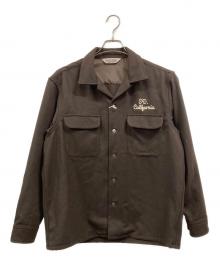 STANDARD CALIFORNIA（スタンダードカリフォルニア）の古着「SD WOOL SHIRT」｜ブラウン