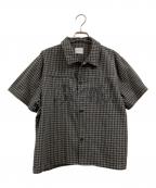 BLESS Uブレスユー）の古着「ss check shirt」｜ブラック