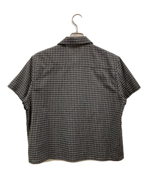 BLESS U（ブレスユー）BLESS U (ブレスユー) ss check shirt ブラック サイズ:Mの古着・服飾アイテム