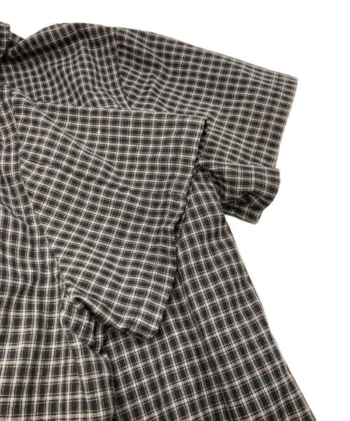 BLESS U（ブレスユー）BLESS U (ブレスユー) ss check shirt ブラック サイズ:Mの古着・服飾アイテム