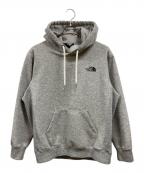 THE NORTH FACEザ ノース フェイス）の古着「BACK SQUARE LOGO HOODIE」｜グレー