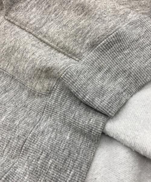 THE NORTH FACE（ザ ノース フェイス）THE NORTH FACE (ザ ノース フェイス) BACK SQUARE LOGO HOODIE グレー サイズ:Lの古着・服飾アイテム