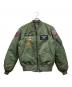 AVIREX（アヴィレックス）の古着「MA-1ジャケット TOM CAT」｜カーキ