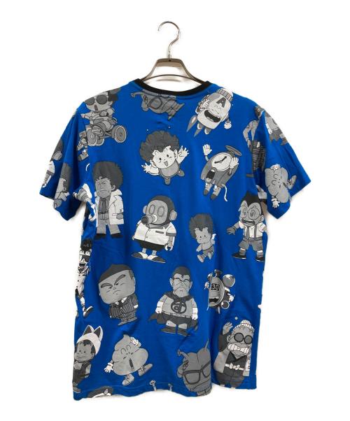 Dr slump アラレちゃん（ドクタースランプアラレチャン）Dr slump アラレちゃん (ドクタースランプアラレチャン) プリントTシャツ ブルー サイズ:XLの古着・服飾アイテム