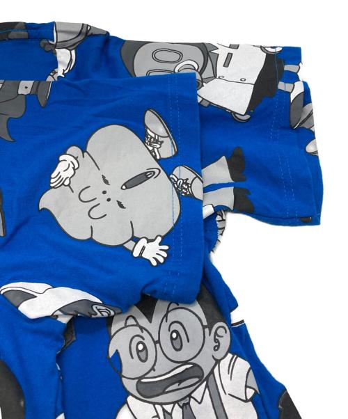 Dr slump アラレちゃん（ドクタースランプアラレチャン）Dr slump アラレちゃん (ドクタースランプアラレチャン) プリントTシャツ ブルー サイズ:XLの古着・服飾アイテム