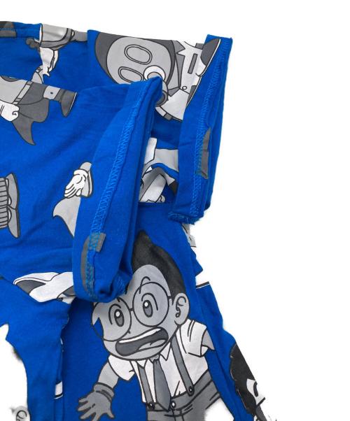 Dr slump アラレちゃん（ドクタースランプアラレチャン）Dr slump アラレちゃん (ドクタースランプアラレチャン) プリントTシャツ ブルー サイズ:XLの古着・服飾アイテム
