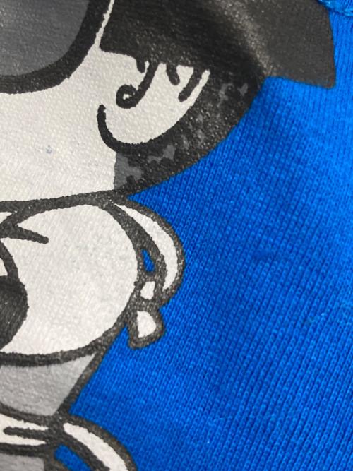 Dr slump アラレちゃん（ドクタースランプアラレチャン）Dr slump アラレちゃん (ドクタースランプアラレチャン) プリントTシャツ ブルー サイズ:XLの古着・服飾アイテム