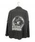 Hysteric Glamour (ヒステリックグラマー) THE HYSTERIC WOMAN ワークシャツ グレー×ブラック サイズ:XL：9000円