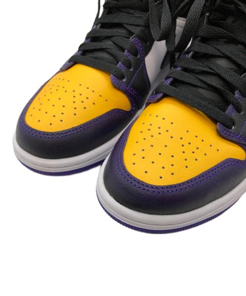 NIKE（ナイキ）NIKE (ナイキ) AIR JORDAN 1 MID SE ホワイト×イエロー サイズ:25cmの古着・服飾アイテム