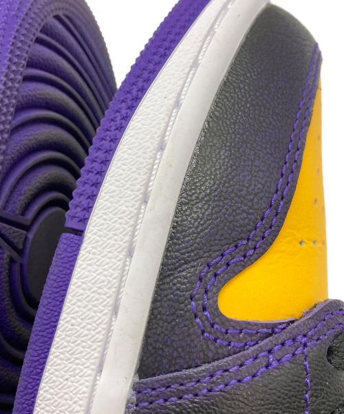 NIKE（ナイキ）NIKE (ナイキ) AIR JORDAN 1 MID SE ホワイト×イエロー サイズ:25cmの古着・服飾アイテム