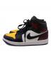 NIKE (ナイキ) AIR JORDAN 1 MID SE ホワイト×イエロー サイズ:25cm：12000円