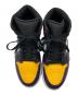 中古・古着 NIKE (ナイキ) AIR JORDAN 1 MID SE ホワイト×イエロー サイズ:25cm：12000円
