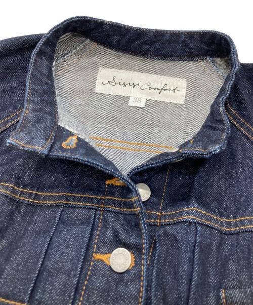 si-si-si（スースースー）si-si-si (スースースー) デニムジャケット インディゴ サイズ:38の古着・服飾アイテム