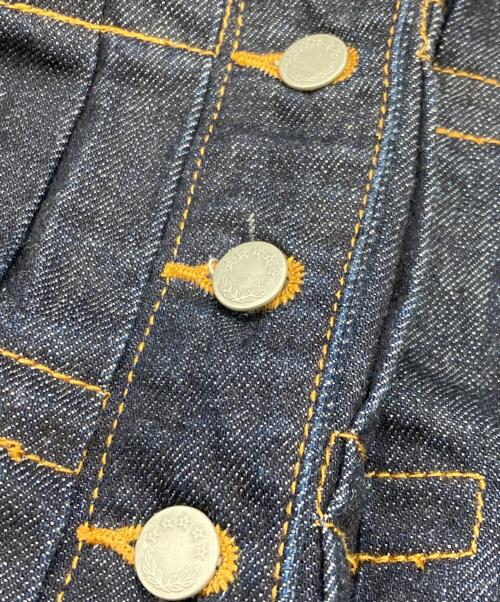 si-si-si（スースースー）si-si-si (スースースー) デニムジャケット インディゴ サイズ:38の古着・服飾アイテム