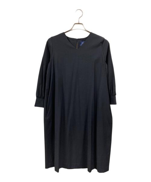 kurashi&trips publishing（クラシアンドトリップス パブリッシング）KURASHI&Trips PUBLISHING (クラシアンドトリップス パブリッシング) atelier naruse (アトリエナルセ) ワンピース ネイビー サイズ:freeの古着・服飾アイテム