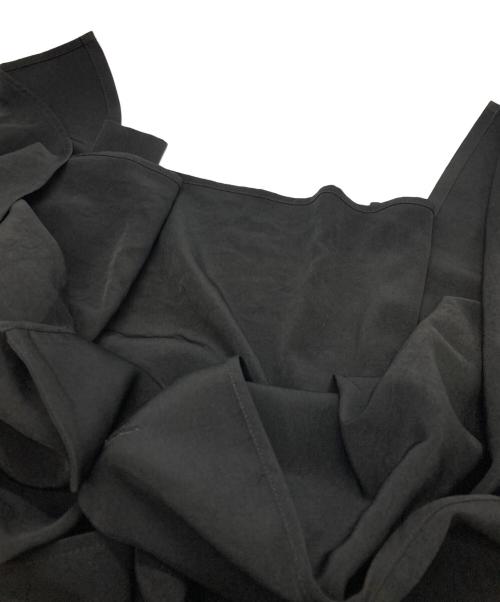 Yohji Yamamoto collections（ヨウジヤマモトコレクションズ）Yohji Yamamoto collections (ヨウジヤマモトコレクションズ) クレープデシンジャケットベスト ブラック サイズ:2の古着・服飾アイテム