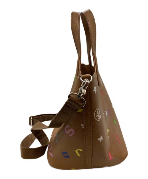 CASTELBAJAC（カステルバジャック）CASTELBAJAC (カステルバジャック) 2WAYバッグ ブラウンの古着・服飾アイテム