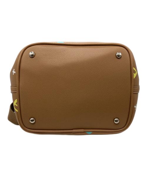 CASTELBAJAC（カステルバジャック）CASTELBAJAC (カステルバジャック) 2WAYバッグ ブラウンの古着・服飾アイテム