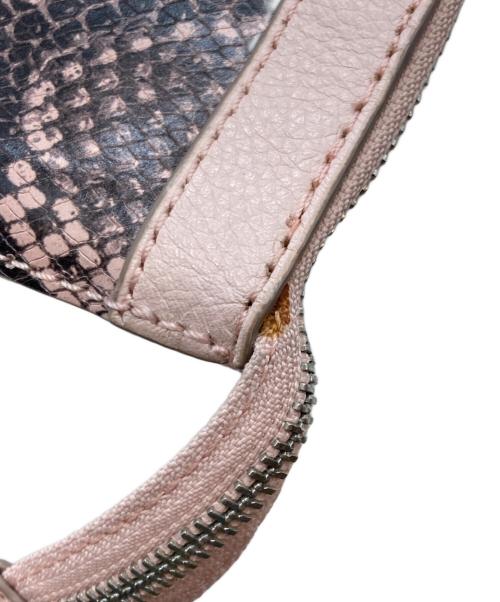 COLE HAAN（コールハーン）COLE HAAN (コールハーン) コンバーチブルバックパック ピンク×ホワイトの古着・服飾アイテム