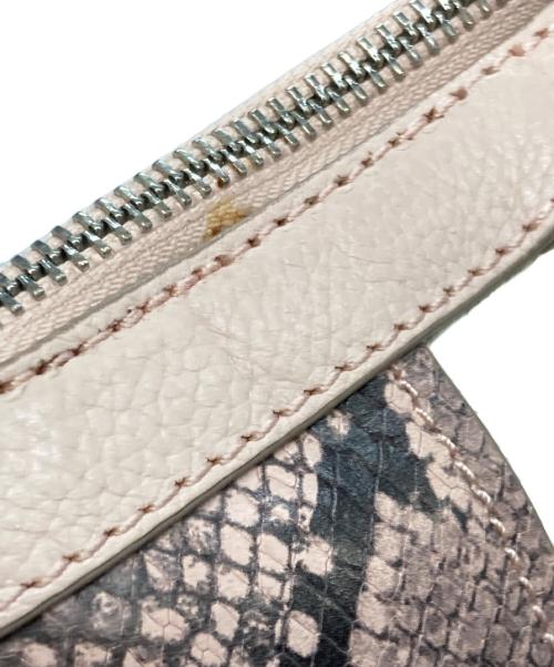 COLE HAAN（コールハーン）COLE HAAN (コールハーン) コンバーチブルバックパック ピンク×ホワイトの古着・服飾アイテム