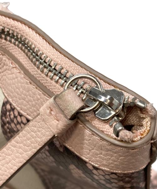 COLE HAAN（コールハーン）COLE HAAN (コールハーン) コンバーチブルバックパック ピンク×ホワイトの古着・服飾アイテム