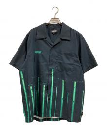 SUPPLIER（サプライヤー）の古着「オープンカラーシャツ」｜グリーン