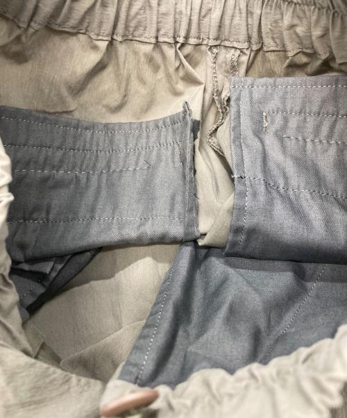 BABYLONE（バビロン）BABYLONE (バビロン) コットンナイロンタックパンツ グレー サイズ:FREEの古着・服飾アイテム