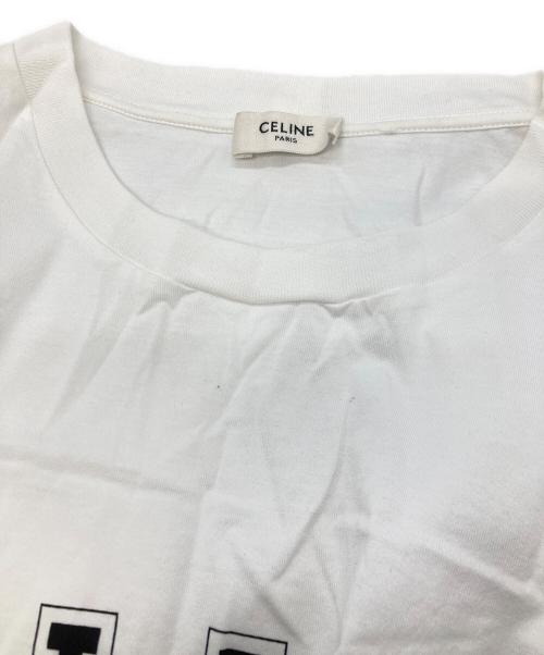 CELINE（セリーヌ）CELINE (セリーヌ) ルーズ Tシャツ / コットンジャージー ホワイト サイズ:Sの古着・服飾アイテム
