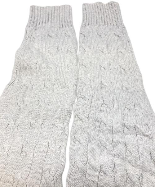 POLO RALPH LAUREN（ポロ・ラルフローレン）POLO RALPH LAUREN (ポロ・ラルフローレン) ケーブルニット グレー サイズ:Lの古着・服飾アイテム