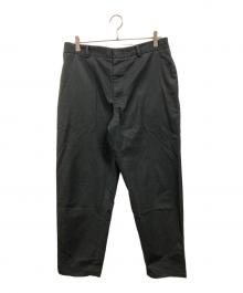 JIL SANDER（ジルサンダー）の古着「Gabardine Trouser」｜ブラック