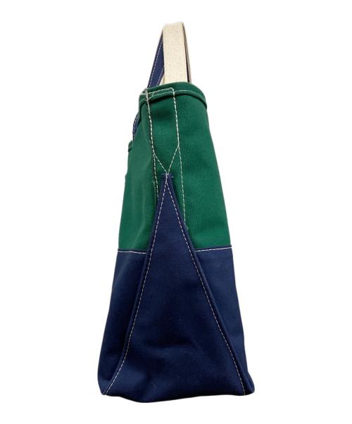 L.L.Bean（エルエルビーン）L.L.Bean (エルエルビーン) Deep Bottom Deluxe Boat and Tote グリーンの古着・服飾アイテム