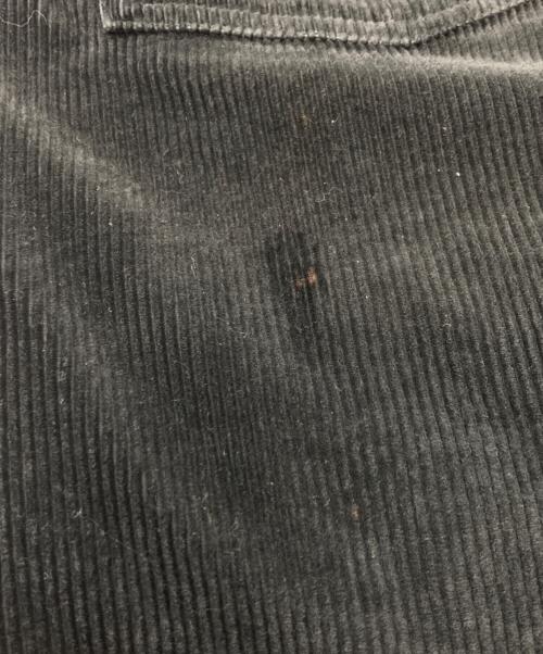 NVRFRGT（ネヴァーフォーゲット）NVRFRGT (ネヴァーフォーゲット) CORDUROY 3D TWISTED 5P PANTS ブラック サイズ:2の古着・服飾アイテム