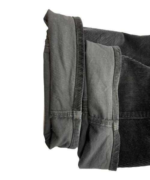 NVRFRGT（ネヴァーフォーゲット）NVRFRGT (ネヴァーフォーゲット) CORDUROY 3D TWISTED 5P PANTS ブラック サイズ:2の古着・服飾アイテム
