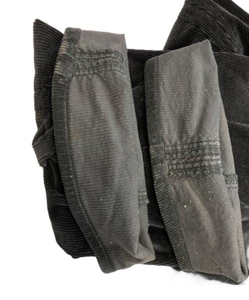 NVRFRGT（ネヴァーフォーゲット）NVRFRGT (ネヴァーフォーゲット) CORDUROY 3D TWISTED 5P PANTS ブラック サイズ:2の古着・服飾アイテム