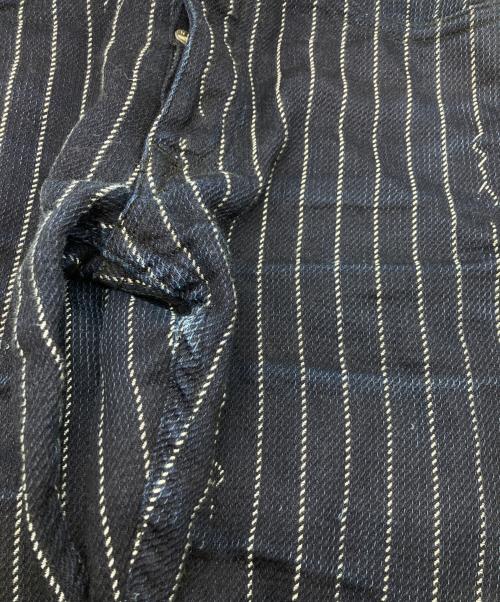 Vivienne Westwood ANGLOMANIA（ヴィヴィアンウエストウッドアングロマニア）VIVIENNE WESTWOOD ANGLOMANIA (ヴィヴィアンウエストウッドアングロマニア) ストライプパンツ ネイビー サイズ:28の古着・服飾アイテム