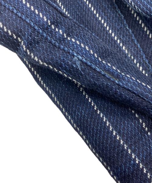 Vivienne Westwood ANGLOMANIA（ヴィヴィアンウエストウッドアングロマニア）VIVIENNE WESTWOOD ANGLOMANIA (ヴィヴィアンウエストウッドアングロマニア) ストライプパンツ ネイビー サイズ:28の古着・服飾アイテム