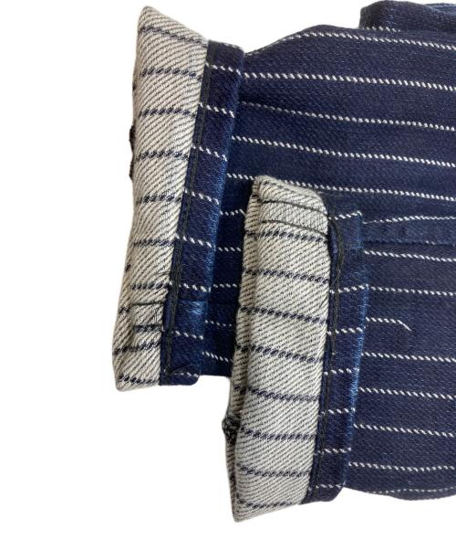 Vivienne Westwood ANGLOMANIA（ヴィヴィアンウエストウッドアングロマニア）VIVIENNE WESTWOOD ANGLOMANIA (ヴィヴィアンウエストウッドアングロマニア) ストライプパンツ ネイビー サイズ:28の古着・服飾アイテム