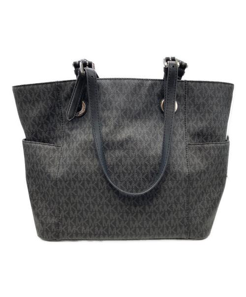 MICHAEL KORS（マイケルコース）MICHAEL KORS (マイケル・コース) トートバッグ ブラックの古着・服飾アイテム