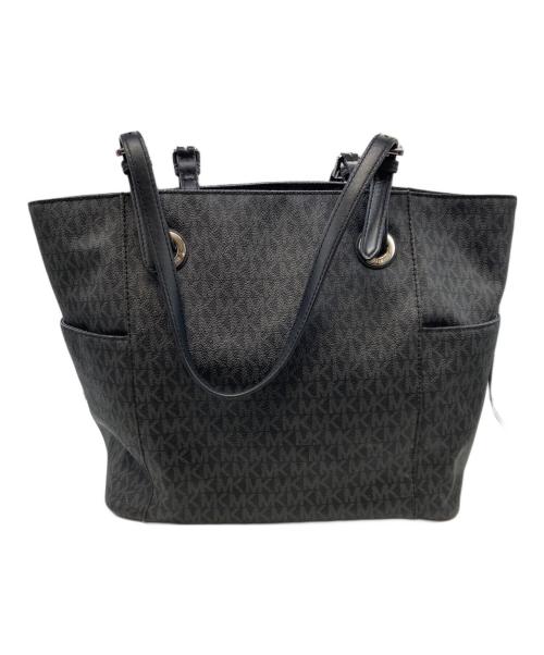 MICHAEL KORS（マイケルコース）MICHAEL KORS (マイケル・コース) トートバッグ ブラックの古着・服飾アイテム
