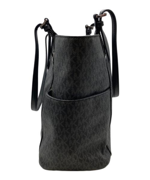 MICHAEL KORS（マイケルコース）MICHAEL KORS (マイケル・コース) トートバッグ ブラックの古着・服飾アイテム