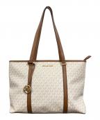 MICHAEL KORSマイケル・コース）の古着「シグネチャートートバッグ」｜アイボリー