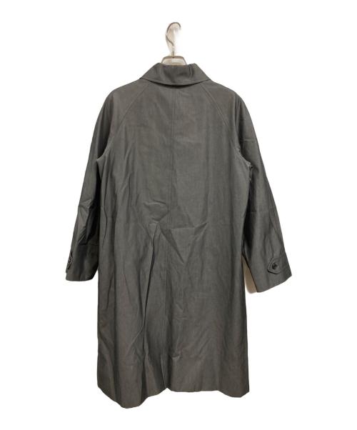 BURBERRY LONDON（バーバリーロンドン）BURBERRY LONDON (バーバリーロンドン) 裏地ノヴァチェックステンカラーコート グレー サイズ:9の古着・服飾アイテム