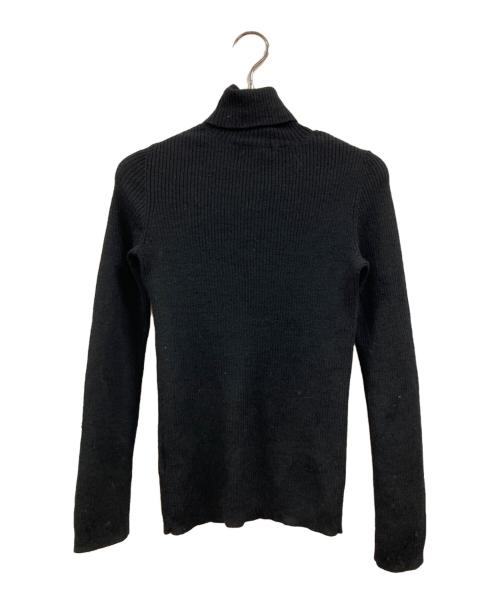 BURBERRY BLUE LABEL（バーバリー ブルー レーベル）BURBERRY BLUE LABEL (バーバリー ブルー レーベル) タートルネックニット ブラック サイズ:38の古着・服飾アイテム