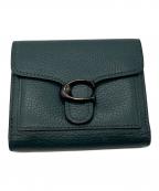 COACHコーチ）の古着「tabby small wallet」｜グリーン