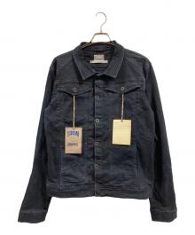 LAHORE APPAREL（ラホール・アパレル）の古着「デニムジャケット」｜ネイビー