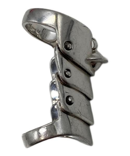 Vivienne Westwood（ヴィヴィアンウエストウッド）Vivienne Westwood (ヴィヴィアンウエストウッド) アーマーリング シルバー サイズ:Mの古着・服飾アイテム