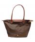 LONGCHAMP (ロンシャン) トートバッグ ブラウン：17000円