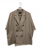 HAREハレ）の古着「半袖ジャケット」｜ベージュ